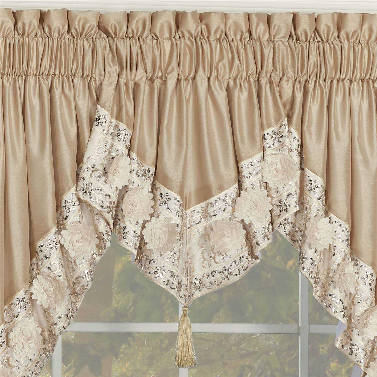 Touch of Class Elegante Faux Silk Luxury Sequined Comforter Set