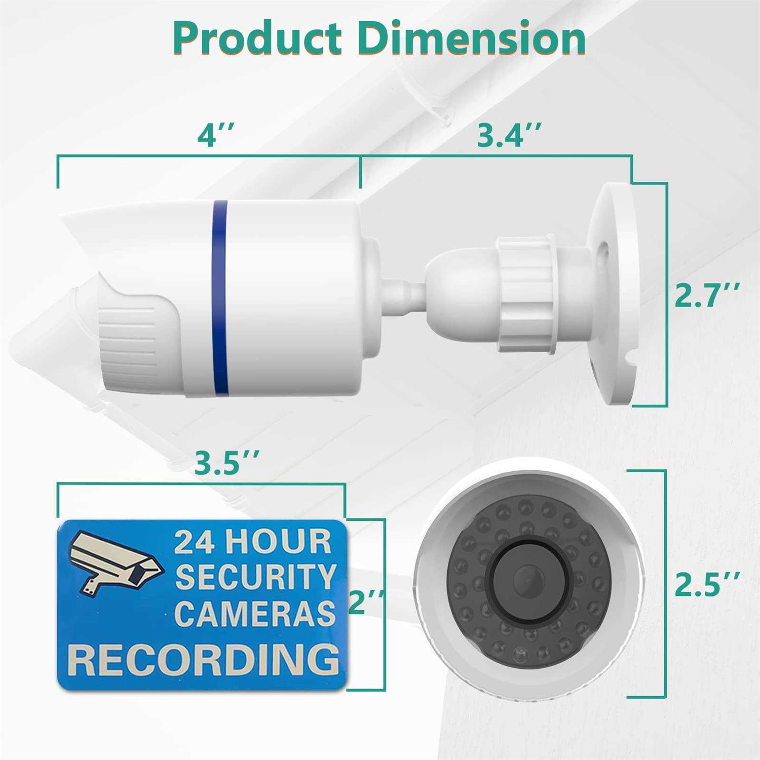 Wali Dummy Fake Camera Surveillance Security CCTV Dome Camera Indoor Outdoor Camera
