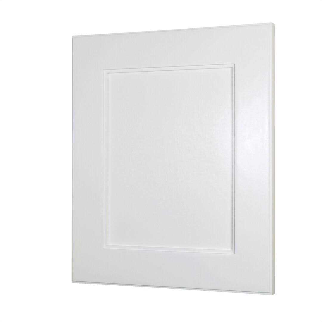 White Shaker Style Recessed Medicine Cabinet with no mirror by Fox Hollow Furnishings 101W5