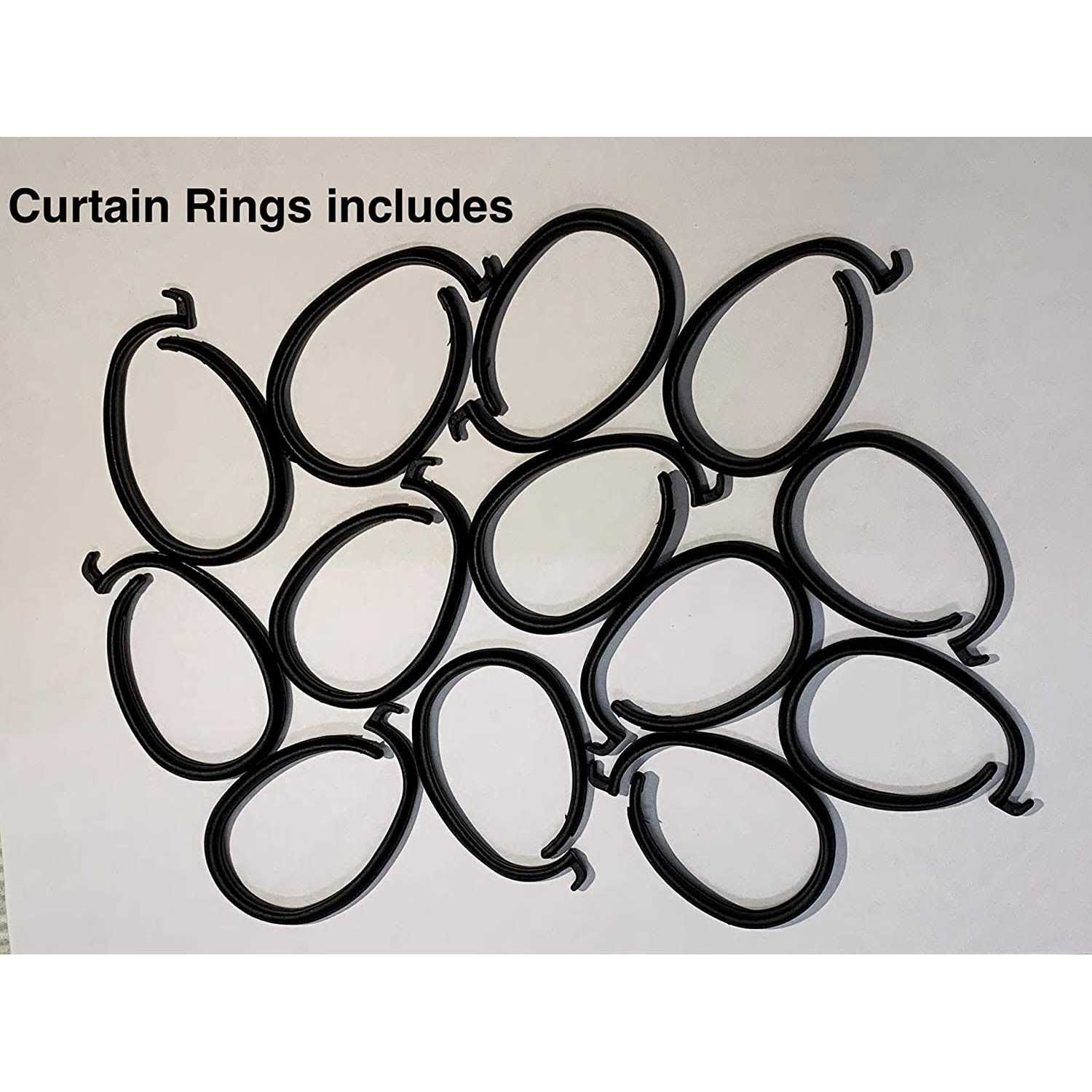 APEX GARDEN Four-Side Privacy Curtain Set for 10-ft x 12-ft Gazebo