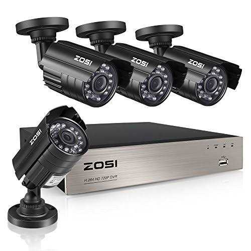 Zosi 5Mp Lite Indoor Outdoor Home Security Camera System H