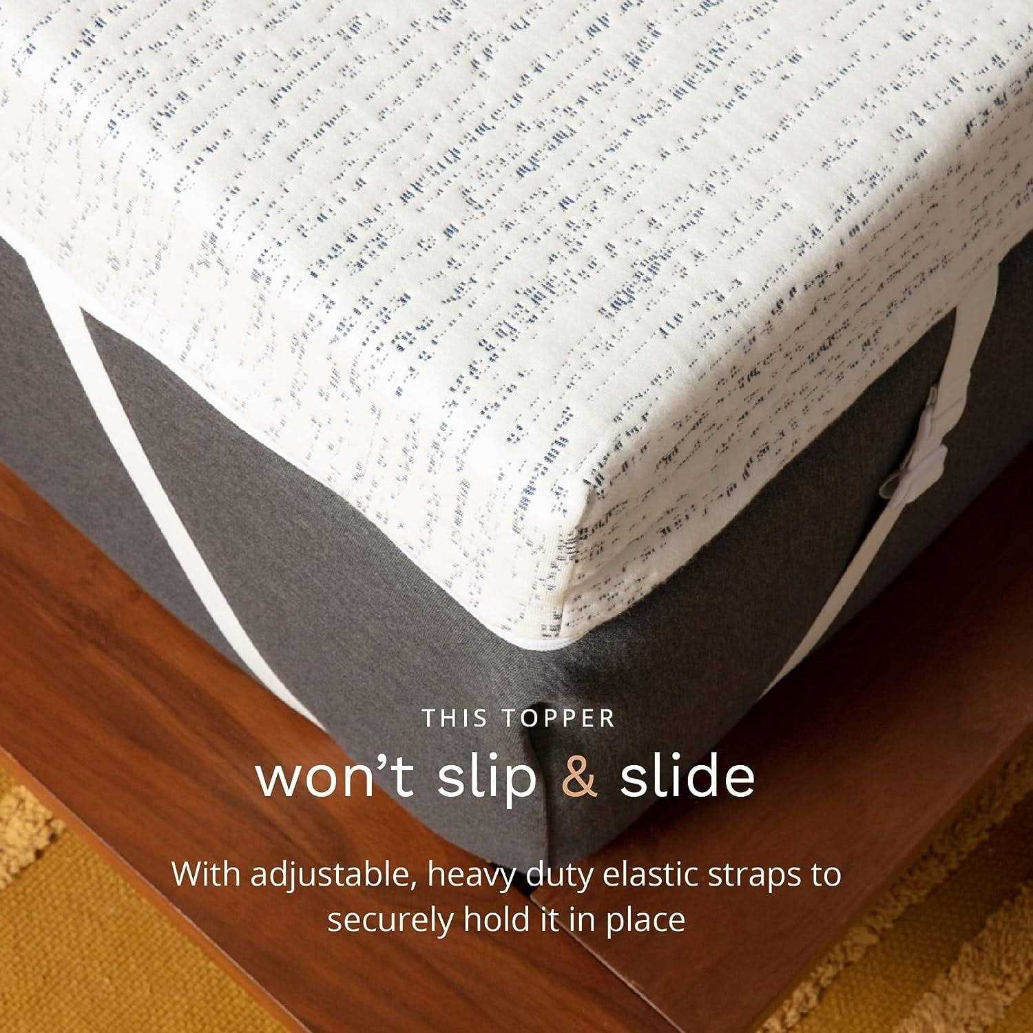 Viscosoft 3.5 Density 3-Inch Gel Memory Foam Mattress Topper