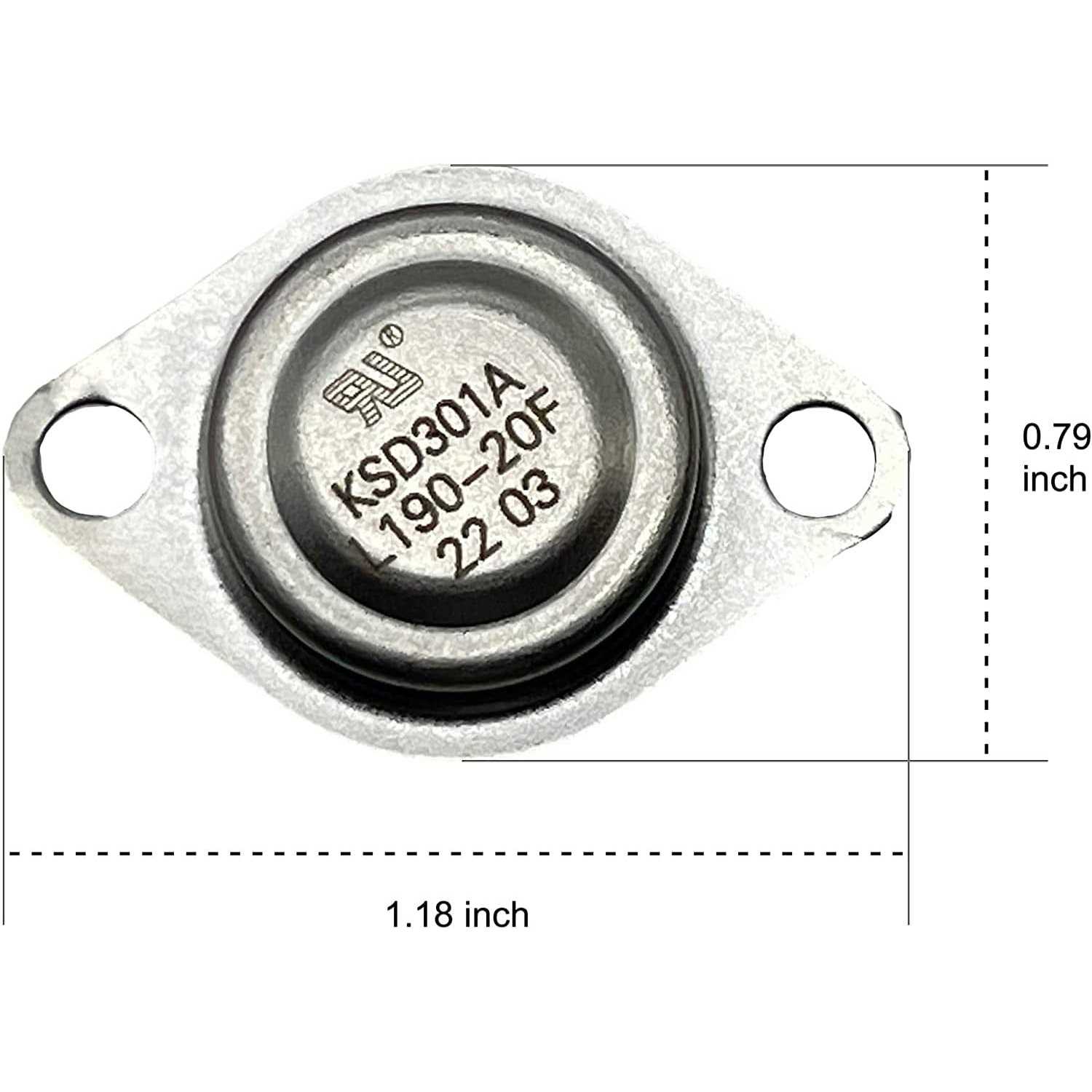 Whole Parts Furnace High Temperature Limit Switch Part # 31091