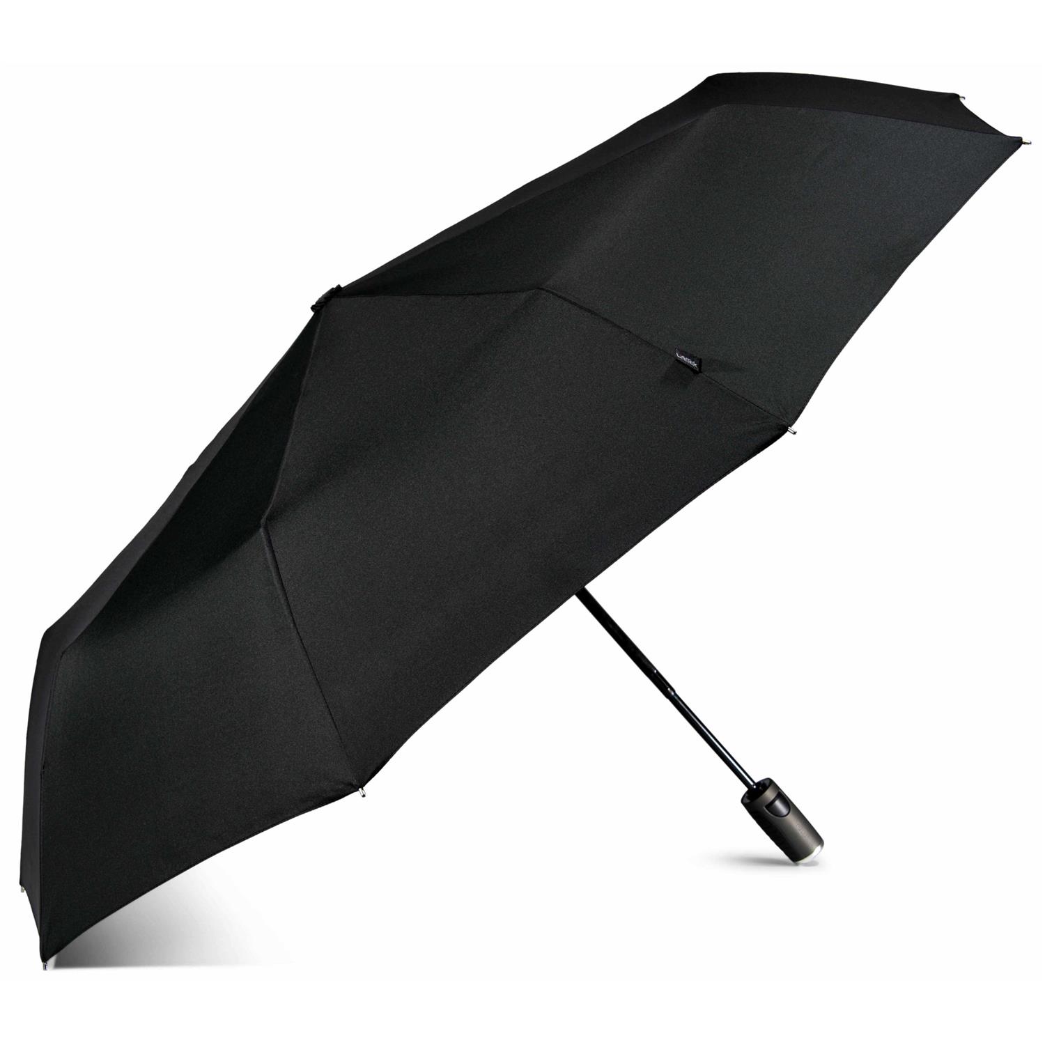LifeTek Windproof Travel Umbrella Compact Automatic Wind Resistant Strong and Portable