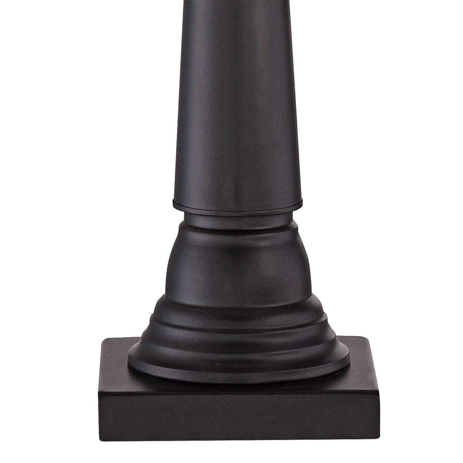 360 Lighting Dolbey Rustic Farmhouse Table Lamps 28 Tall Set of 2 Bronze White Drum Shade Bedroom Living Room