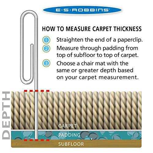 ES Robbins Carpet Chair Mat Pile