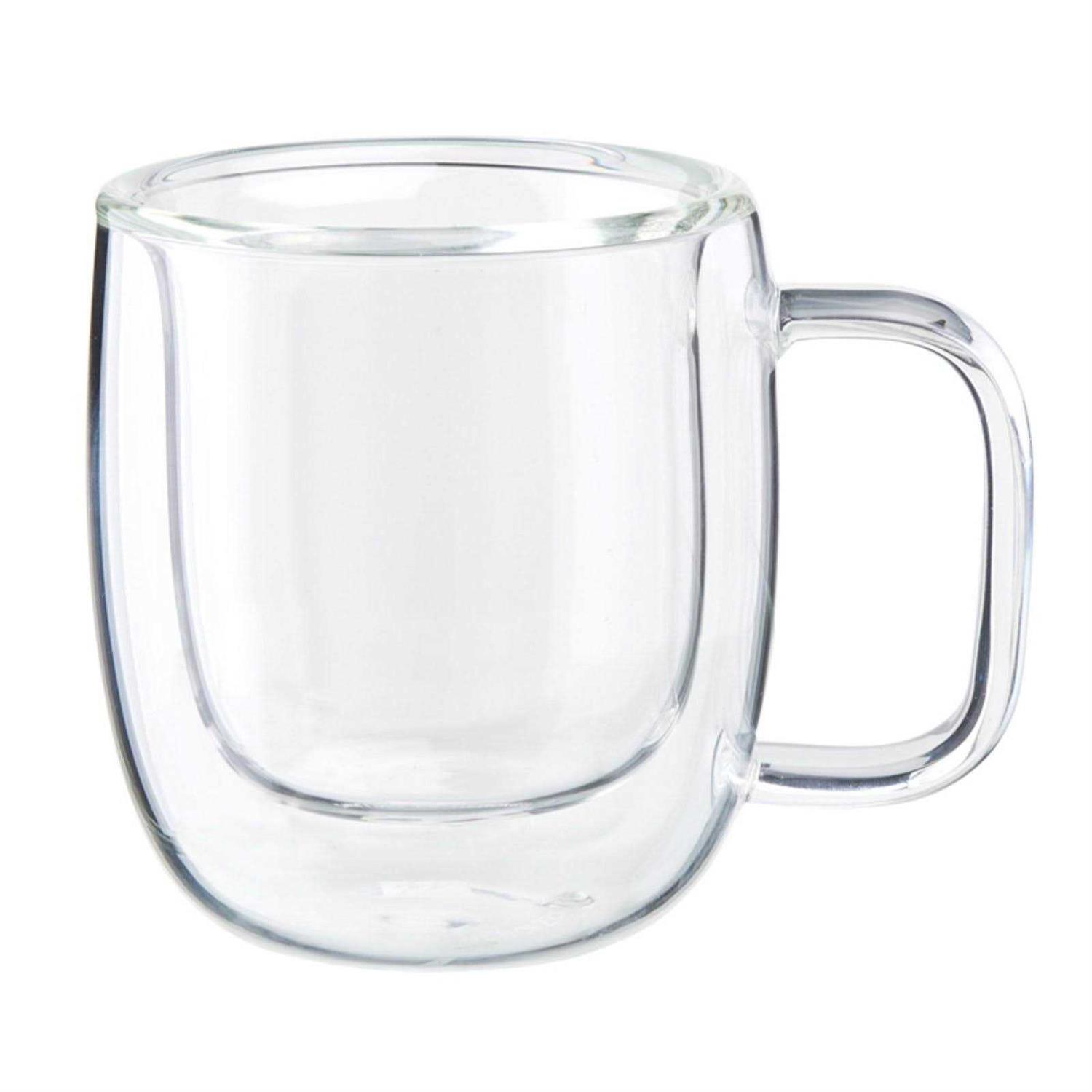 Zwilling Sorrento Plus 2-pc Double-Wall Glass Espresso Mug Set
