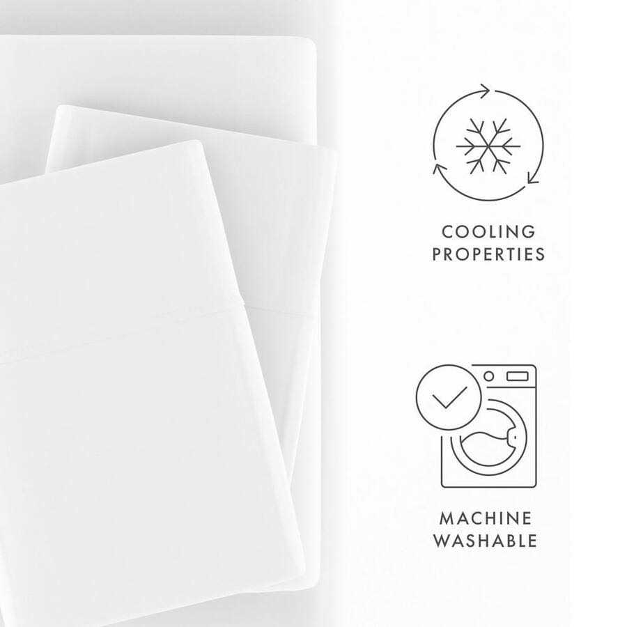 6-Piece Bed Sheet Set Bamboo Softness