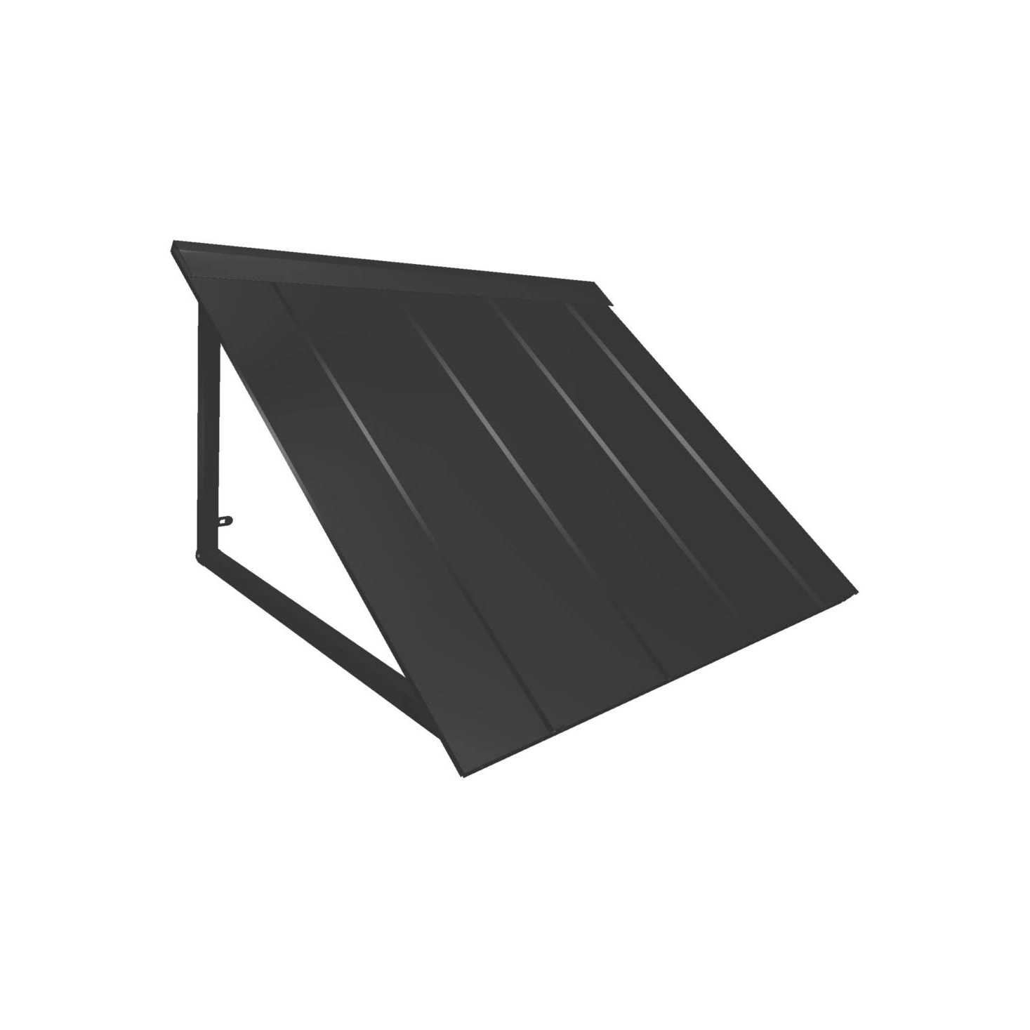 Awntech 3 ft. Houstonian Metal Standing Seam Awning H22-US-3K