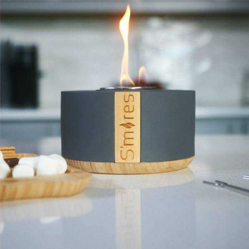 TerraFlame S’mores Roaster Gift Set with Bamboo Tray