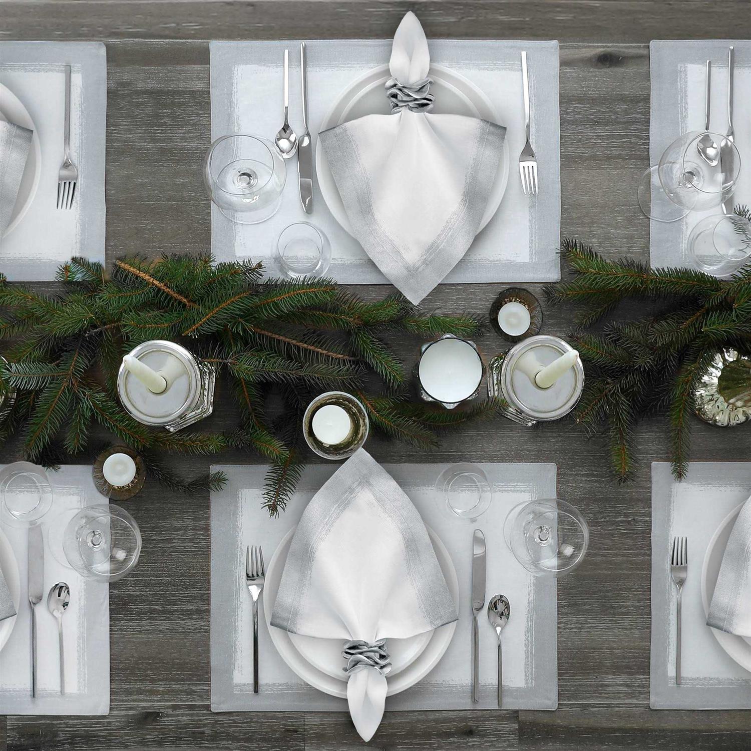 Villeroy Boch Metallic Brushstroke Placemats