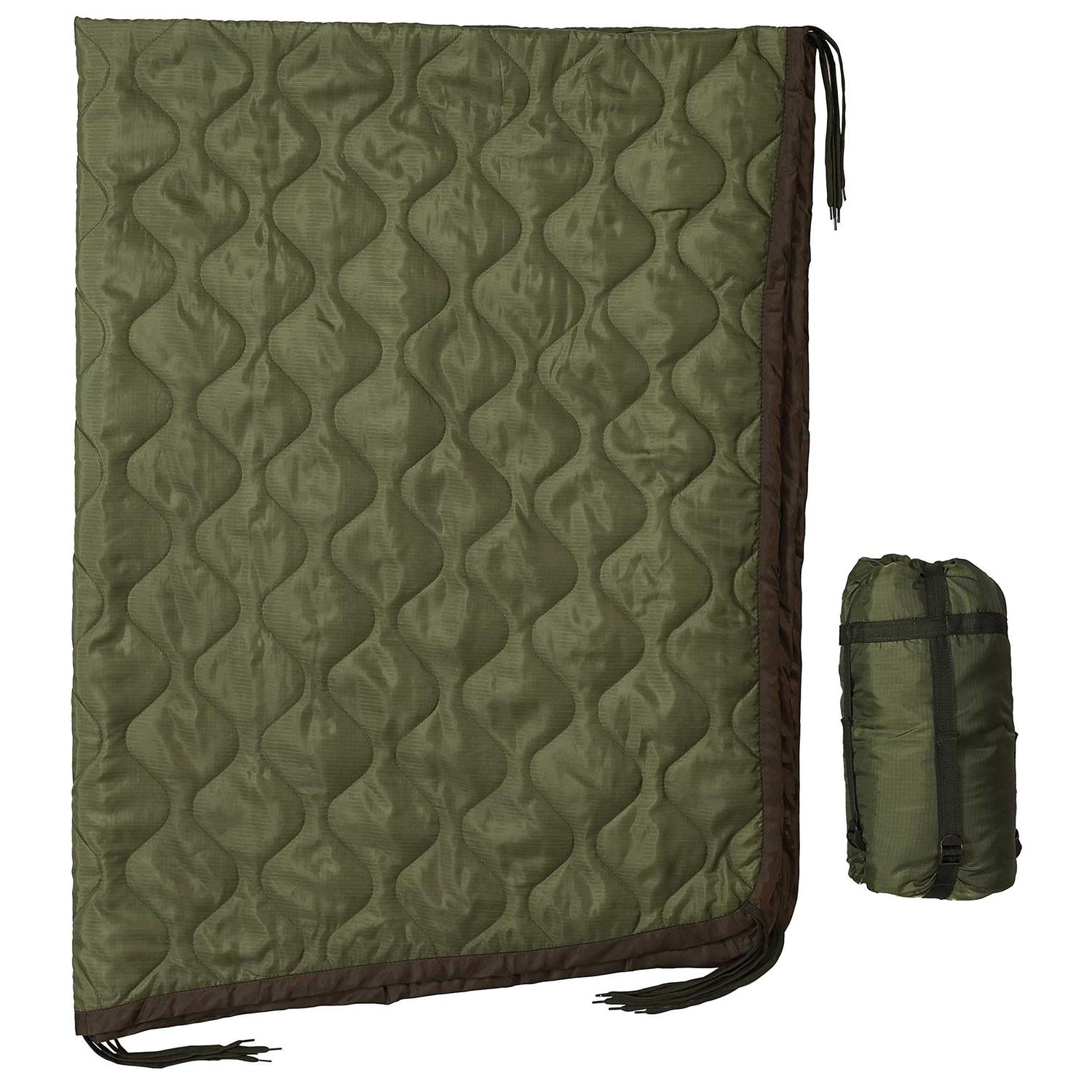 Usgi Industries Military Woobie Blanket Thermal Insulated Camping Blanket