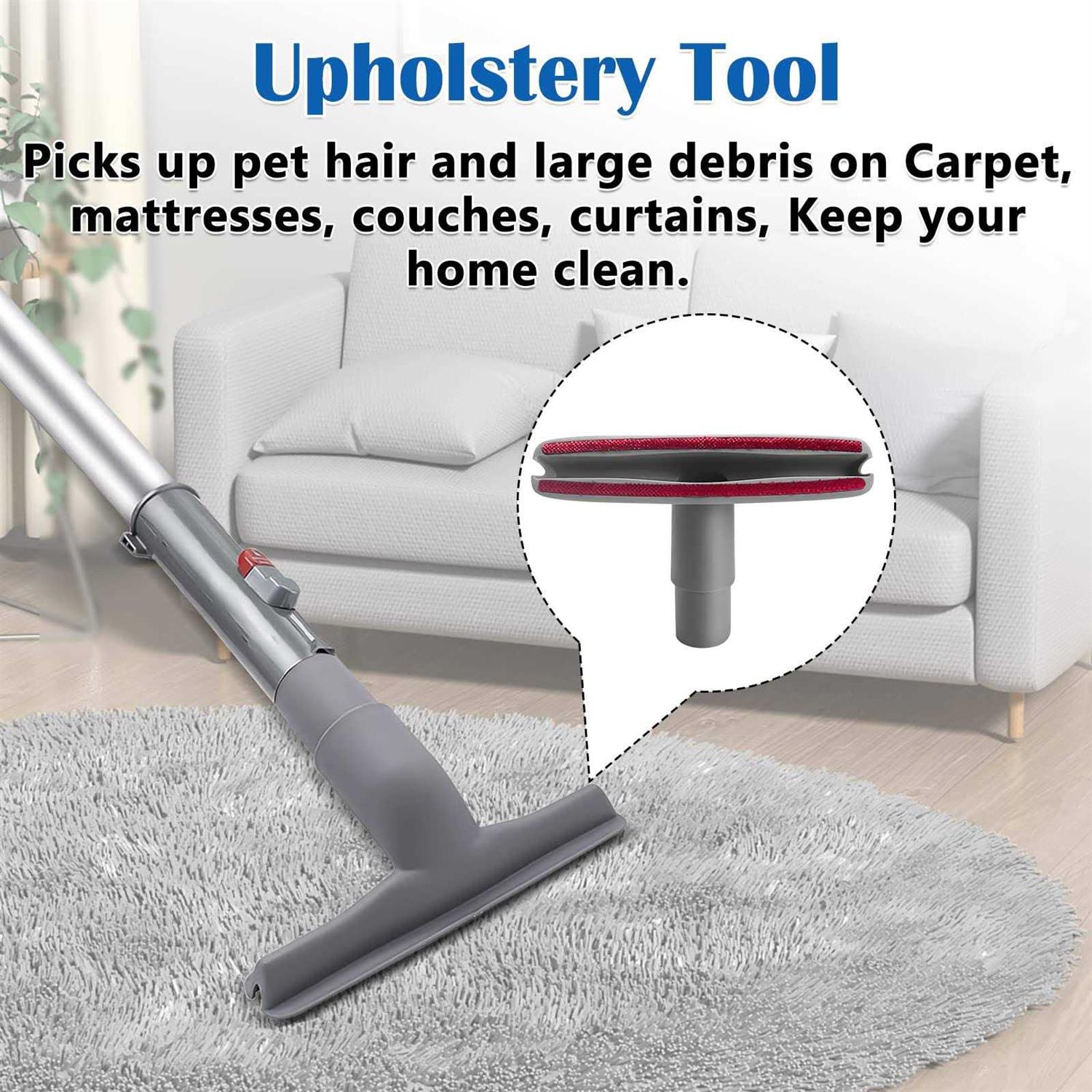 3 Pack Crevice Tool, Dust Brush and Upholstery Tool Attachment Compatible with S