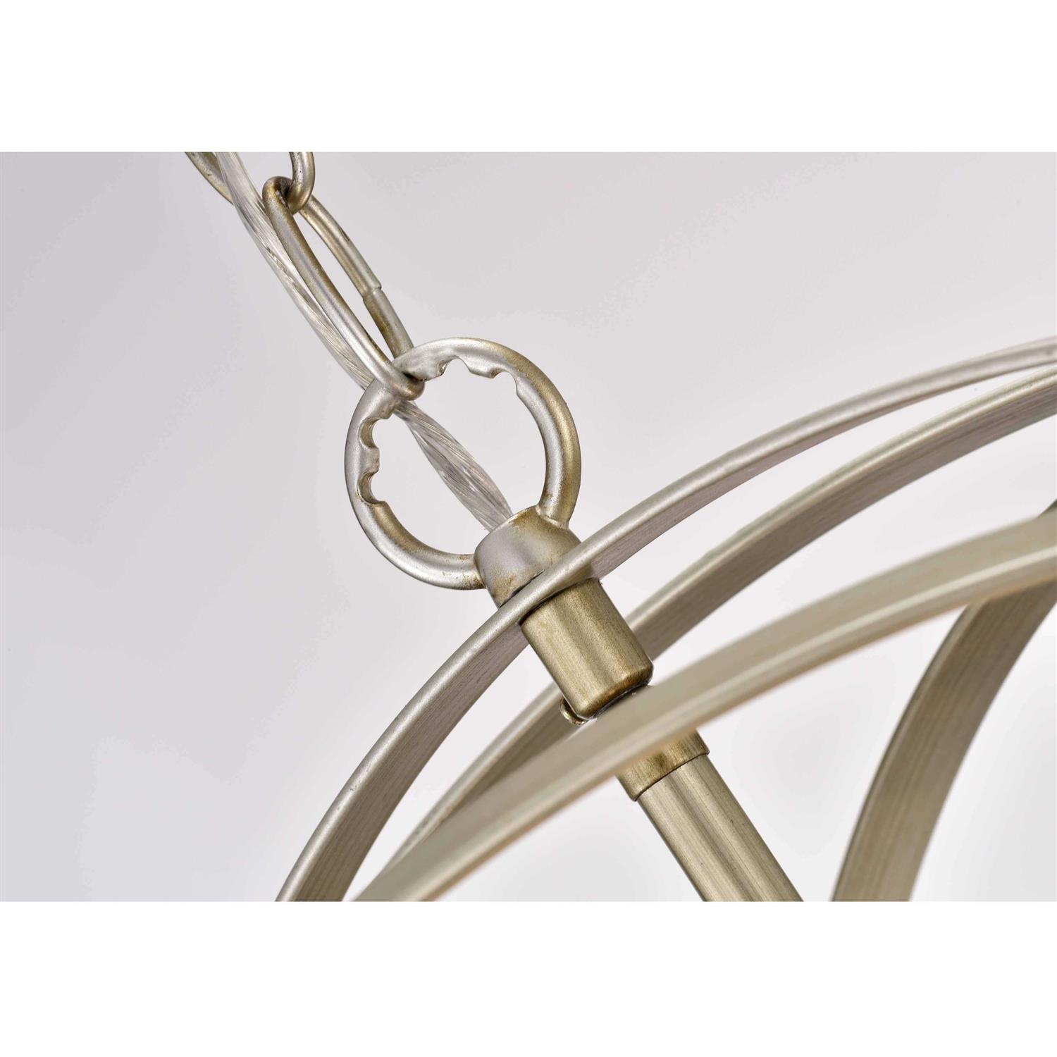 The Lighting Store Benita light Gold with Bronze Tone Metal Large Orb 4-light Chandelier