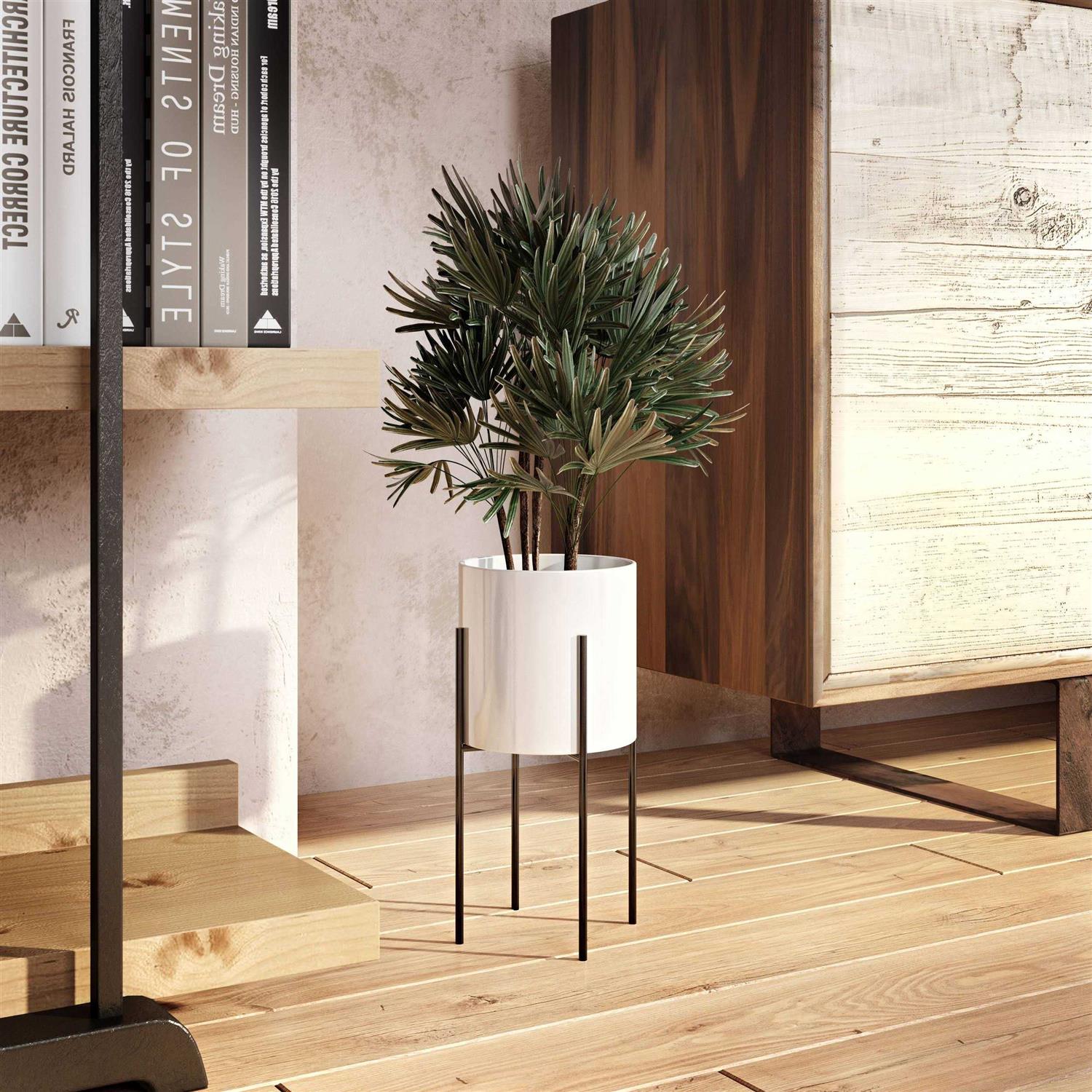 Aspire Lonnie Mid Century Ceramic Planter