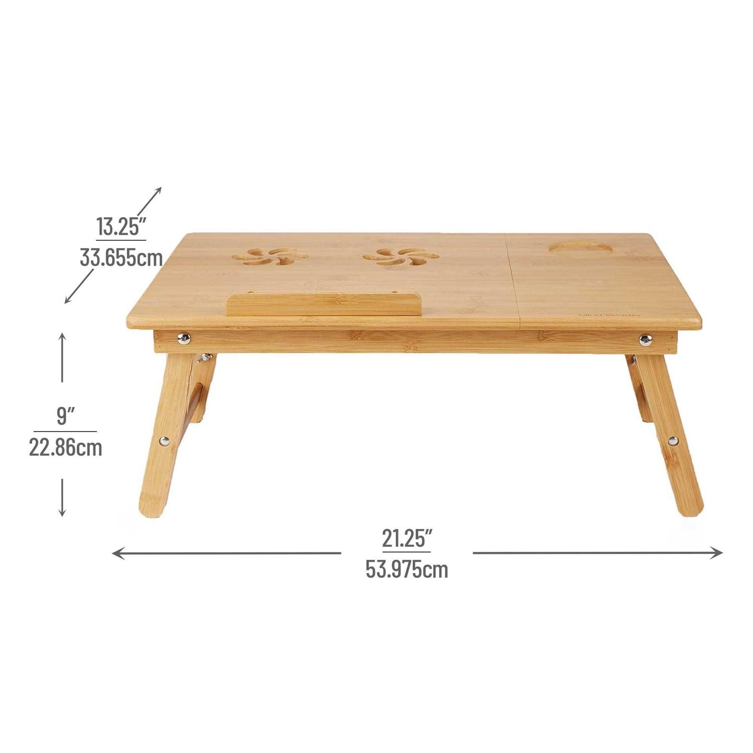 Mind Reader Bamboo Lap Desk