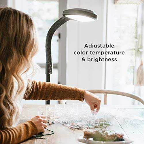 Verilux SmartLight Full Spectrum LED Floor Lamp Graphite