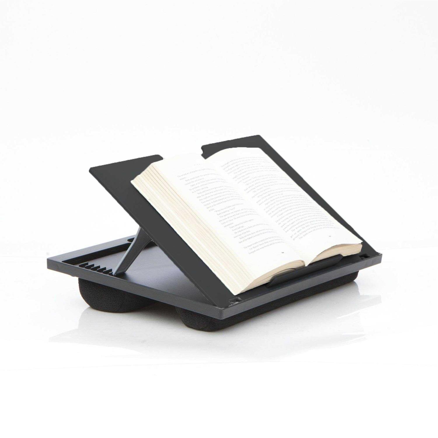 Mind Reader Adjustable 8 Position Lap Top Desk with Cushions