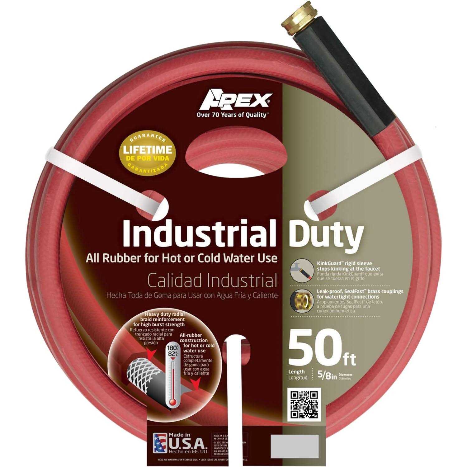 Apex Hot Water Rubber Hose