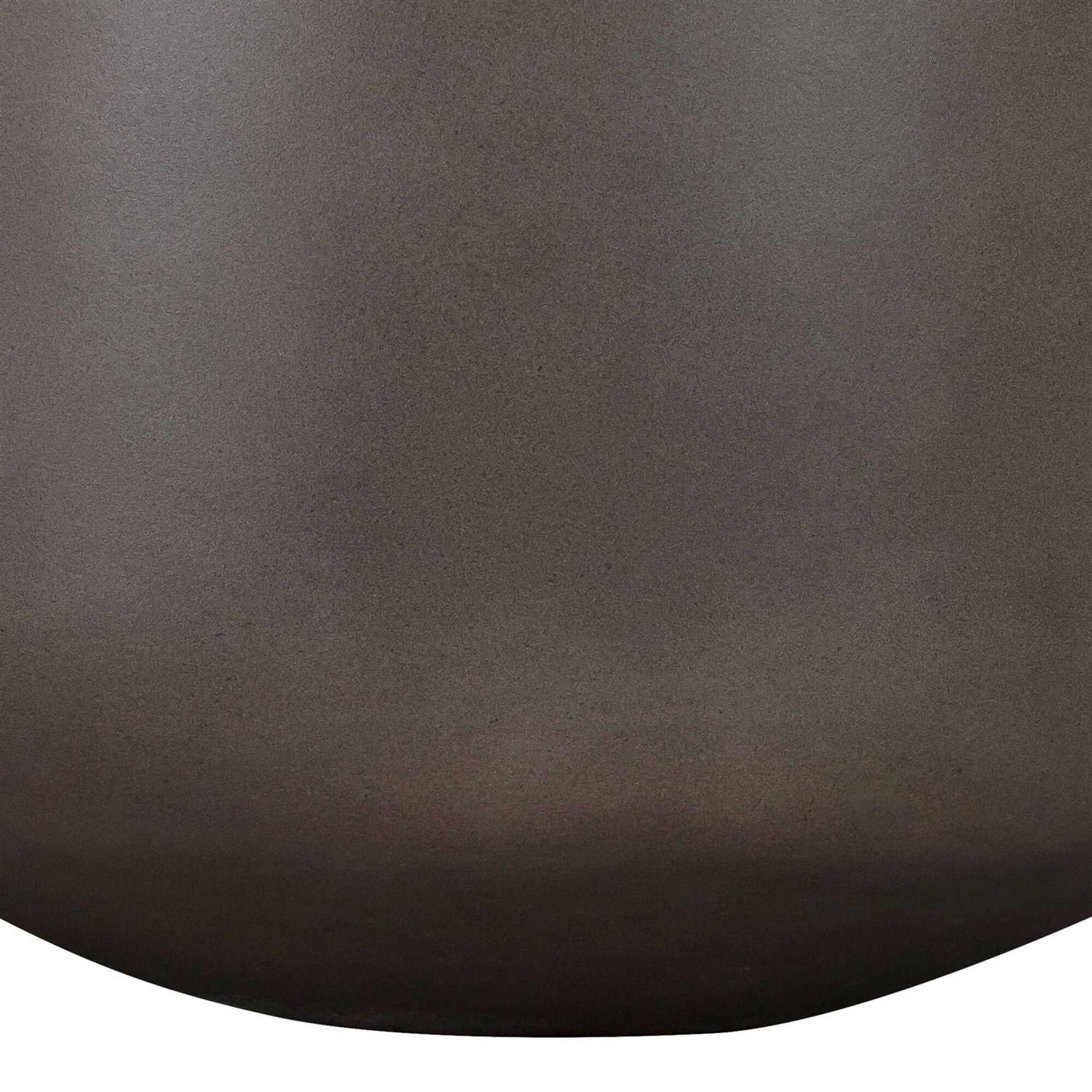 Amethyst Round Lightweight Concrete Indoor or Outdoor Planter Armen Living