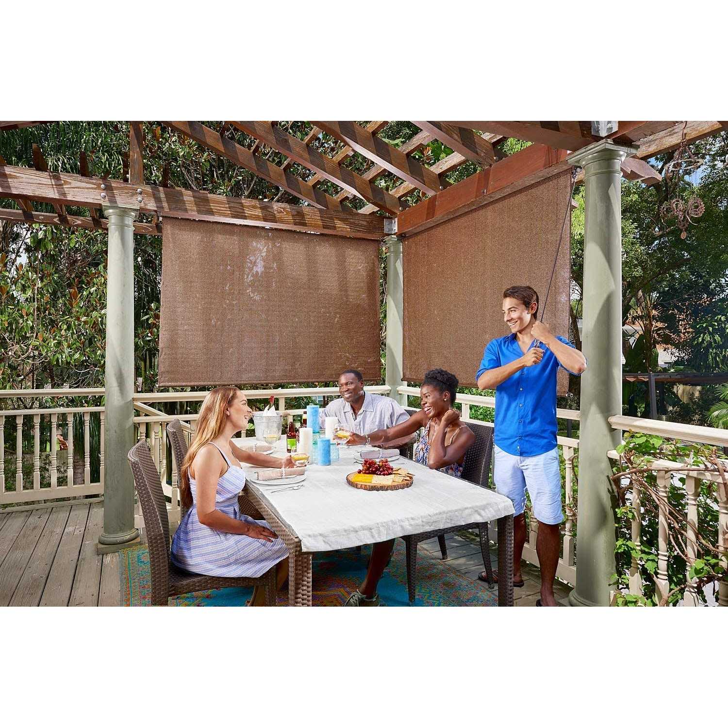 Coolaroo Cordless Exterior Roller Shade