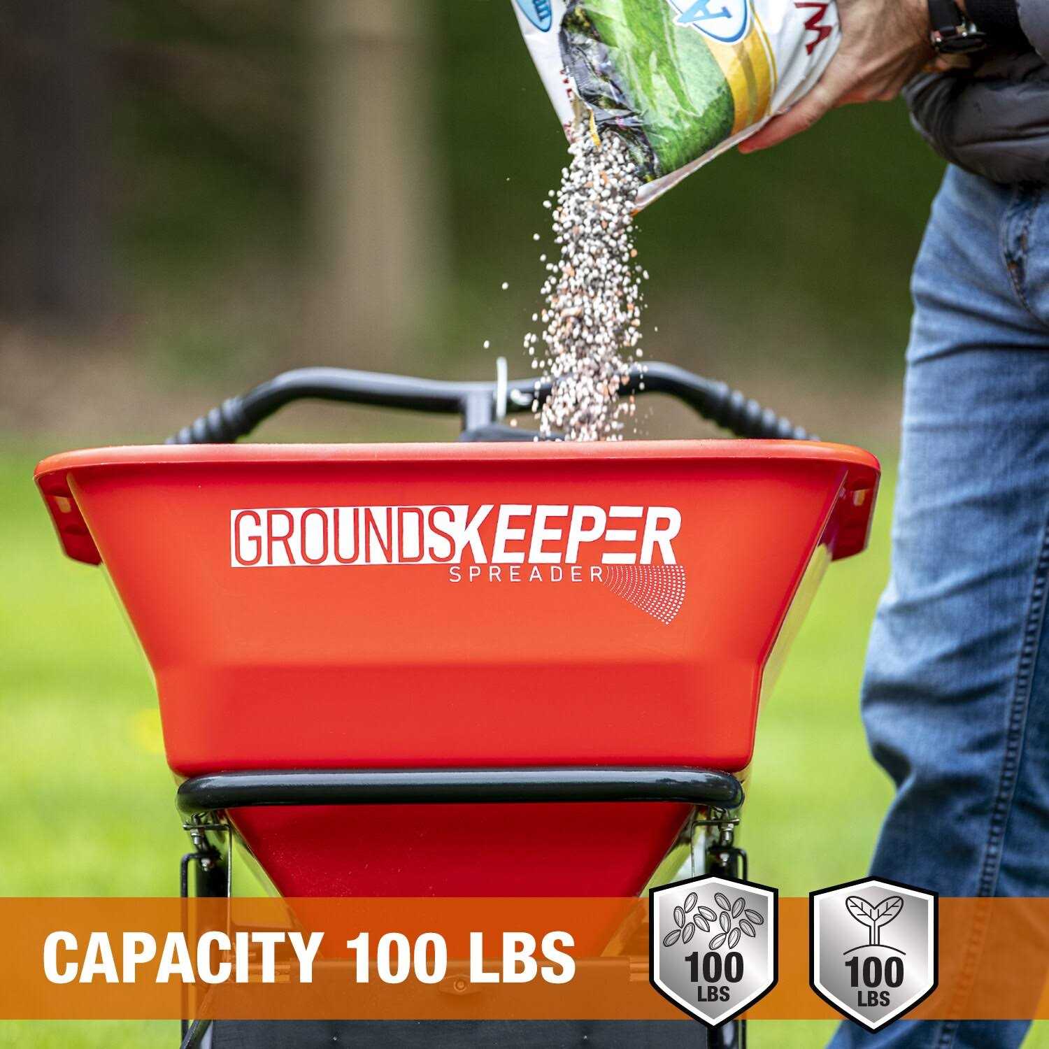 Buyers Products Groundskeeper Walk Behind Spreader 3042650