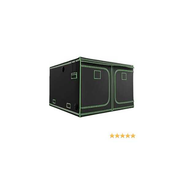 VEVOR Grow Tent Hydroponics Mylar Grow Room with Observation Windows and Removable Floor Tray