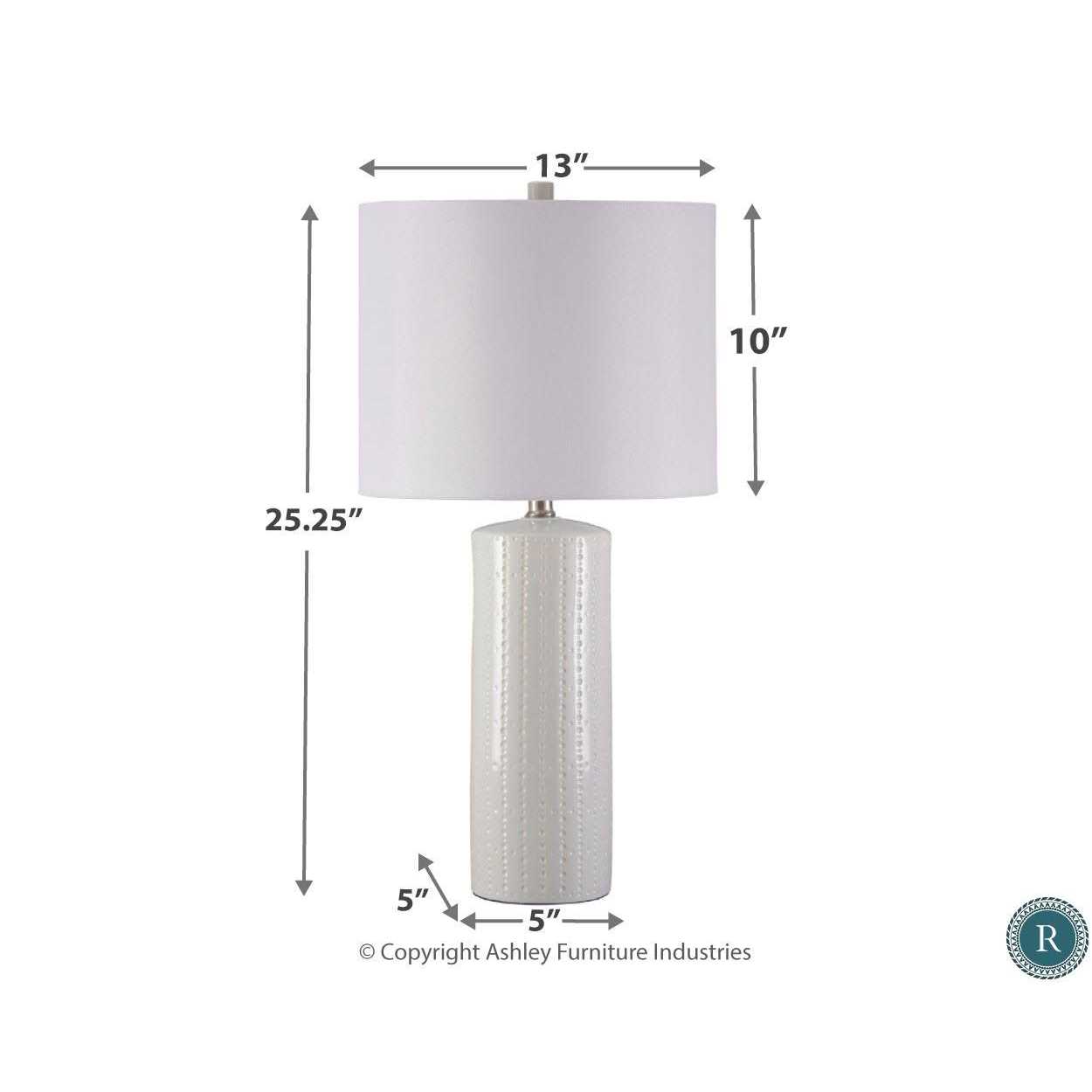Ashley Steuben Table Lamp