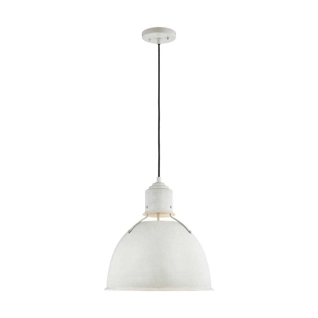 Arbogast 1 Light Dome Pendant Greyleigh Finish