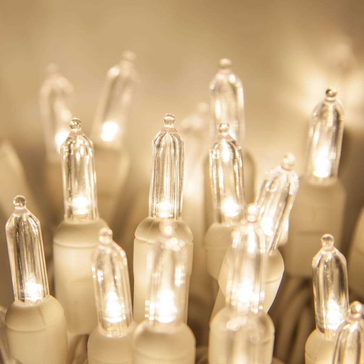 Wintergreen Lighting LED Christmas Tree Lights T5 Mini Lights