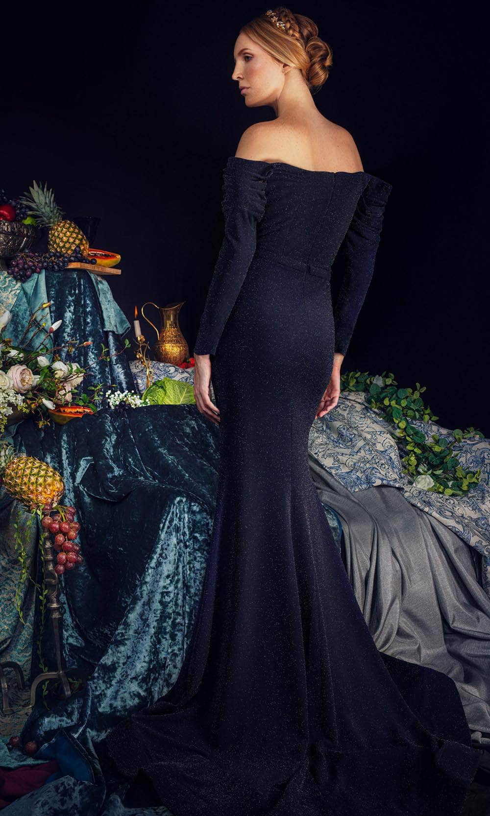 Off-shoulder Sweetheart Neck Evening Gown