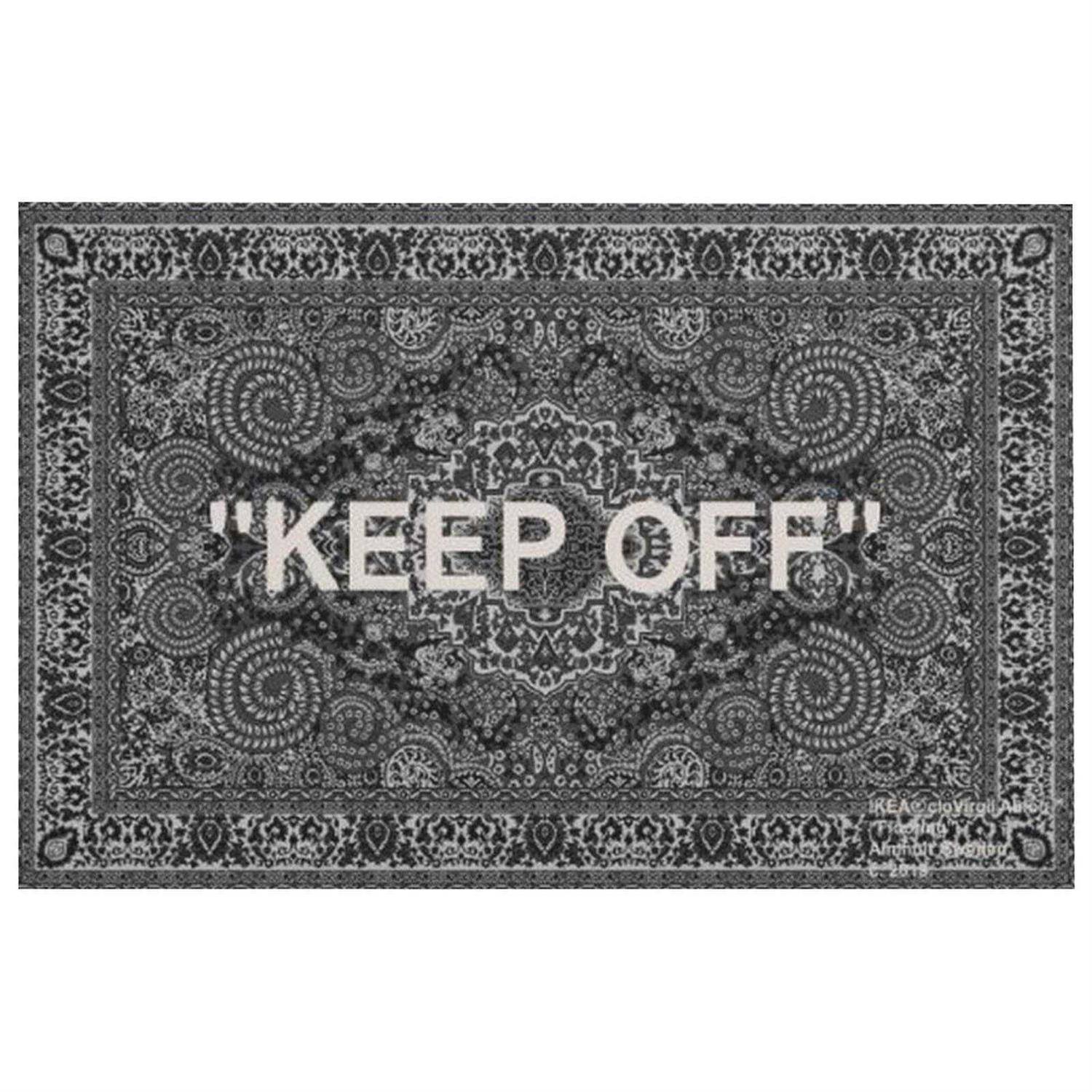 YIKUDU Keep Off Large Rugs Floor Mat Modern Carpet for Home Decoration Area Rug,Cozy Art Decoration Polyester Carpet