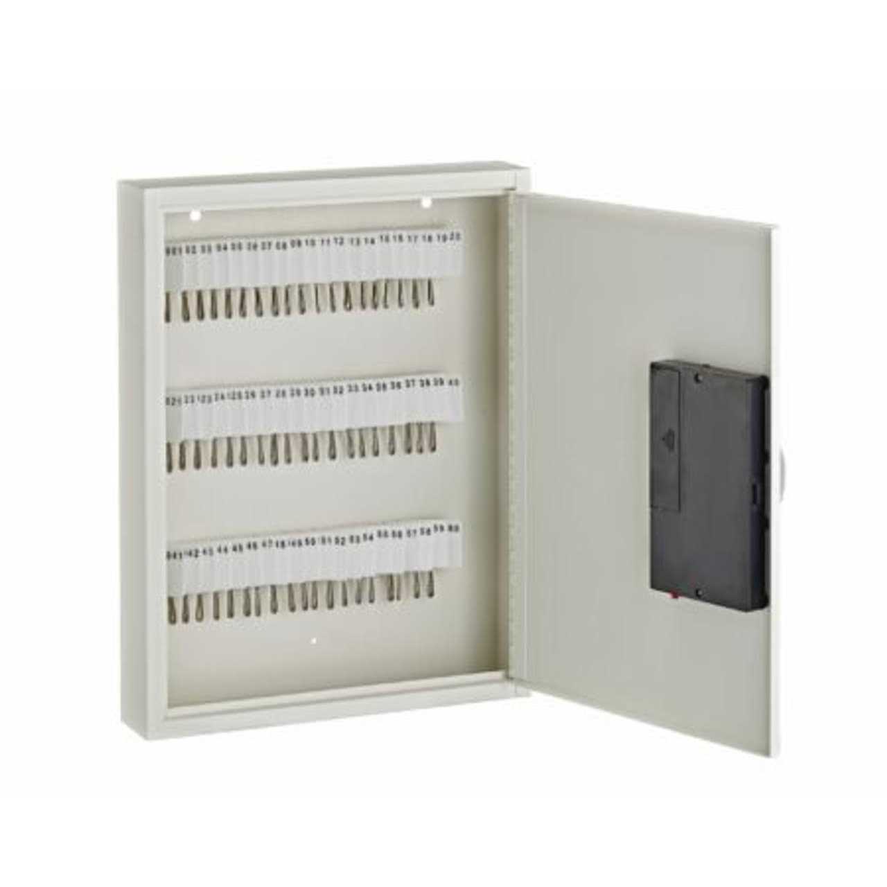 AdirOffice 60-Key Steel Heavy-Duty Digital Lock Key Cabinet