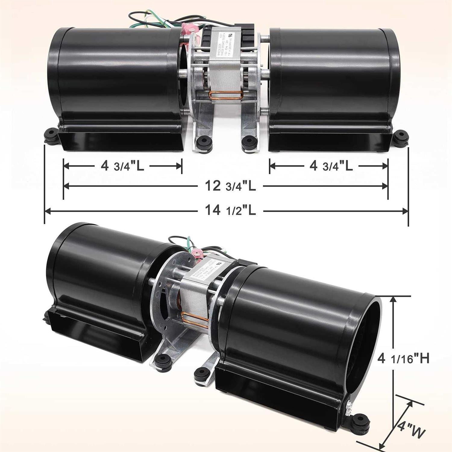 Adviace Fireplace Blower Fan Kit For Regency Wood & Gas Stove 910-157/p Blower Kit For Regency Fireplace Inserts
