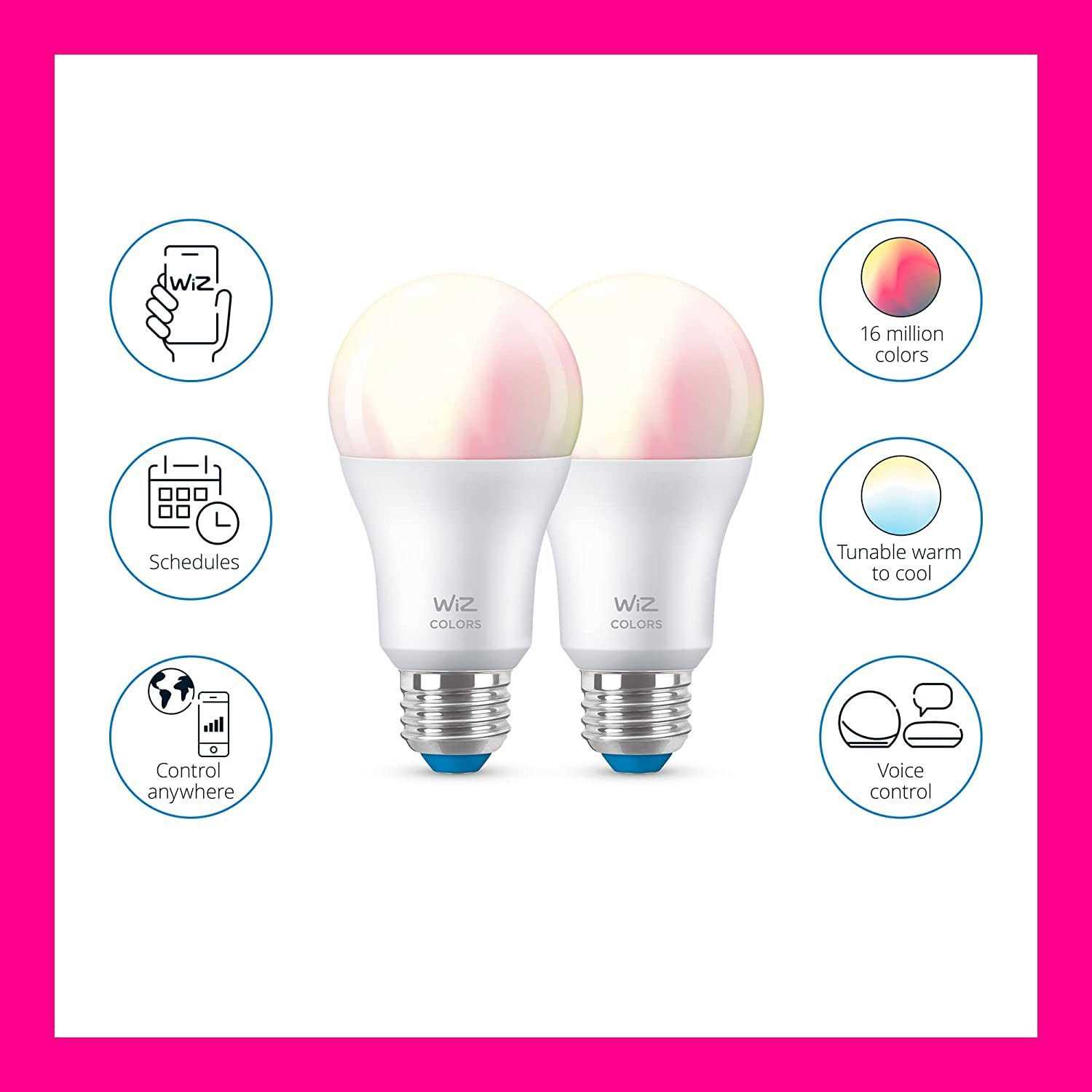 Wiz A19 Smart LED Bulb