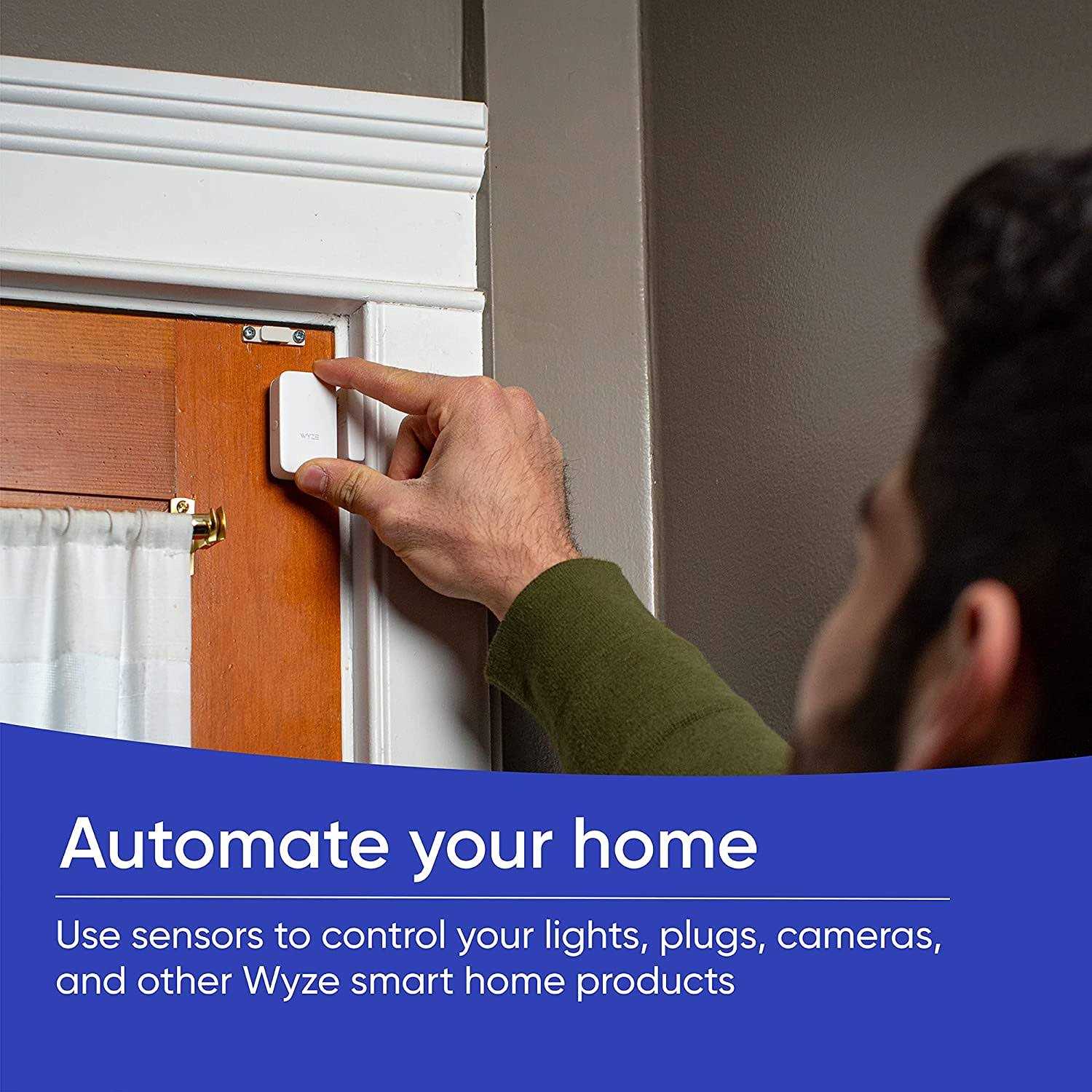 Wyze Home Security System Entry Sensor