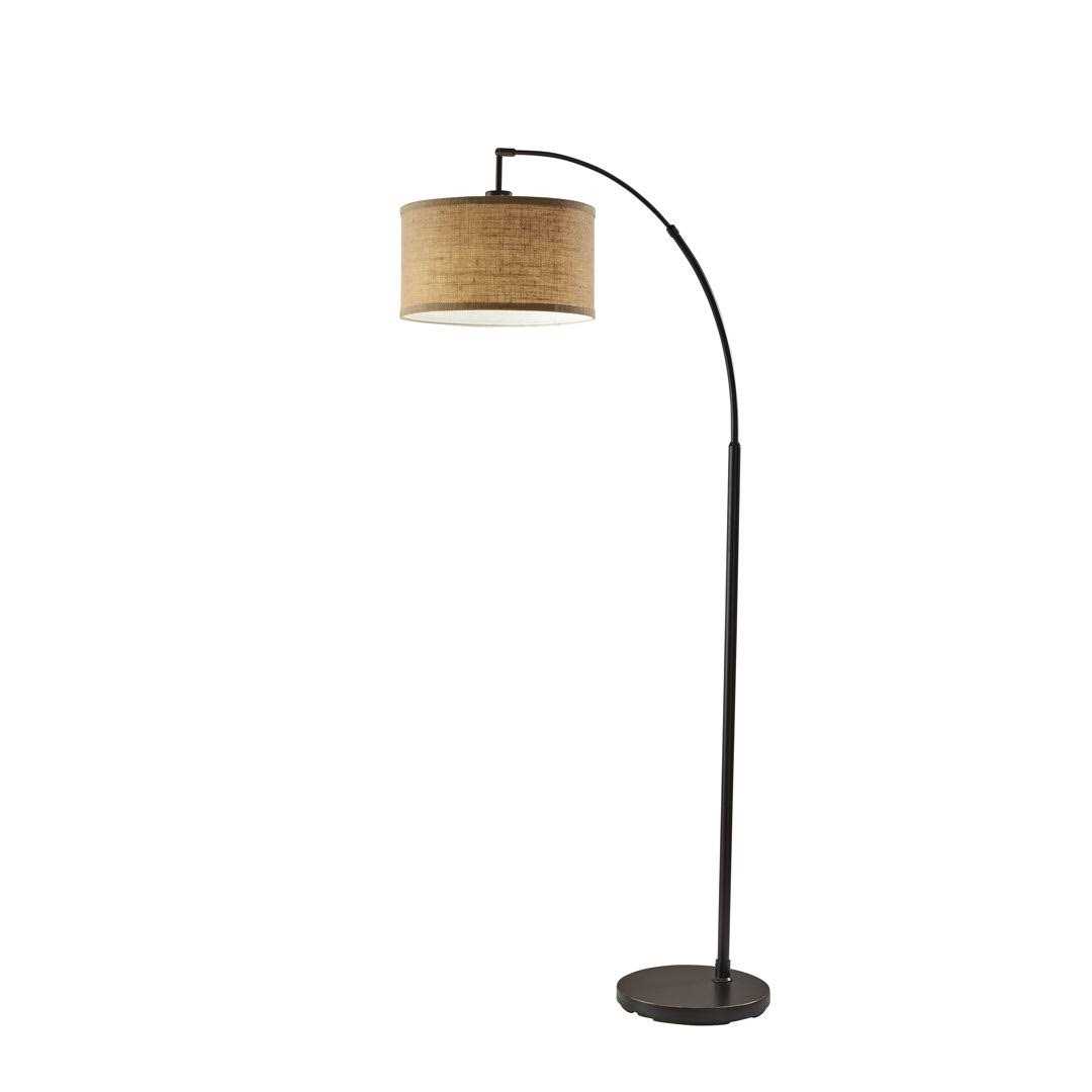Aukerman 68 Arc Floor Lamp Three Posts