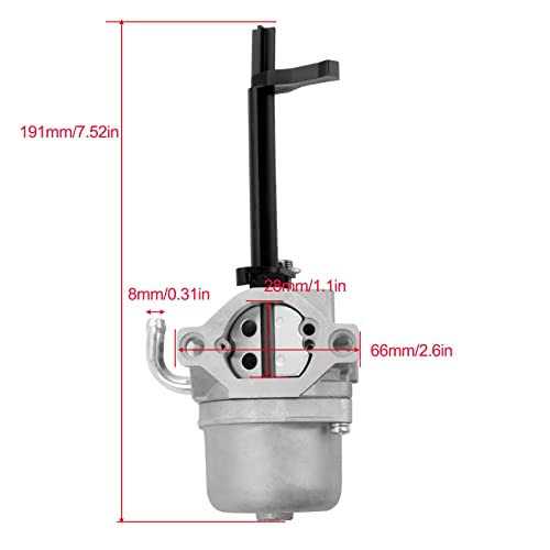 Carburetor for Briggs & Stratton 5000 5550 6200 8550 10HP GenPower 305 697978 796321 696132 696133 796322 697351 699958 699966 698455 695918 694952