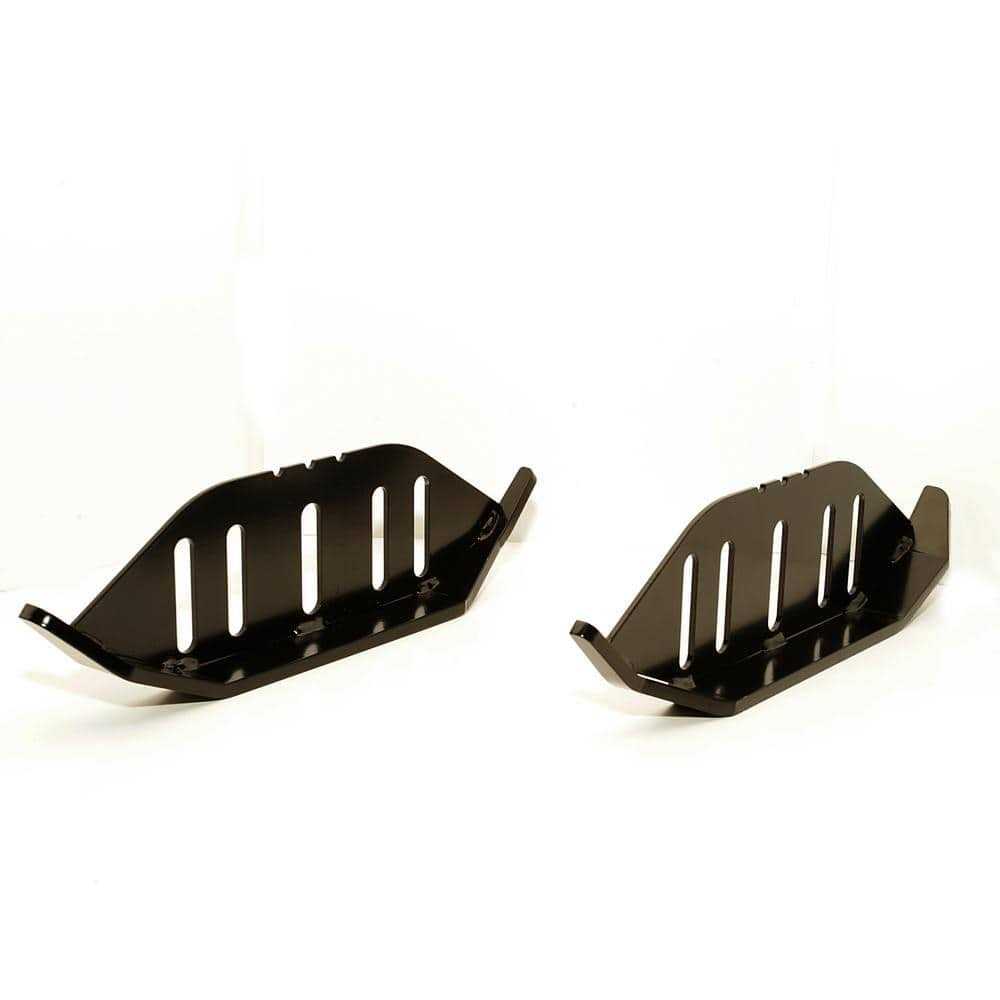 ARMORskids Heavy Duty Snow Blower Skid Shoes Fits and Slot Spacing