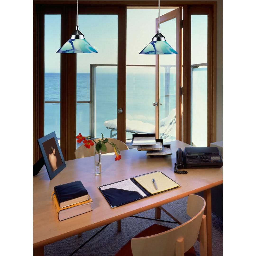 Akenya 1 Light Single Cone Pendant Wrought Studio Finish