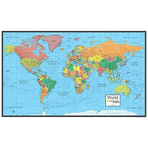 World Wall Map by Smithsonian Journeys