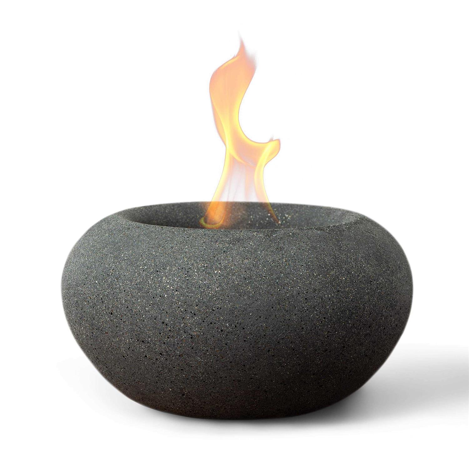 TerraFlame Concrete Stone Fire Bowl Table Top