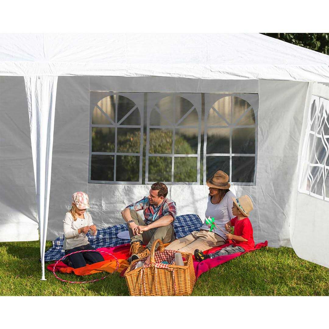 10’x20′ Outdoor Canopy Party Wedding Tent Garden Gazebo Pavilion Cater Events -4 Fdw