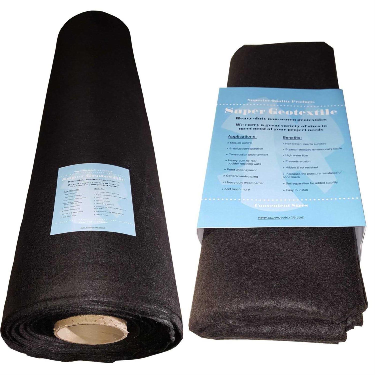 Super Geotextile 4 6, 8 Oz Non Woven Fabric For Landscaping