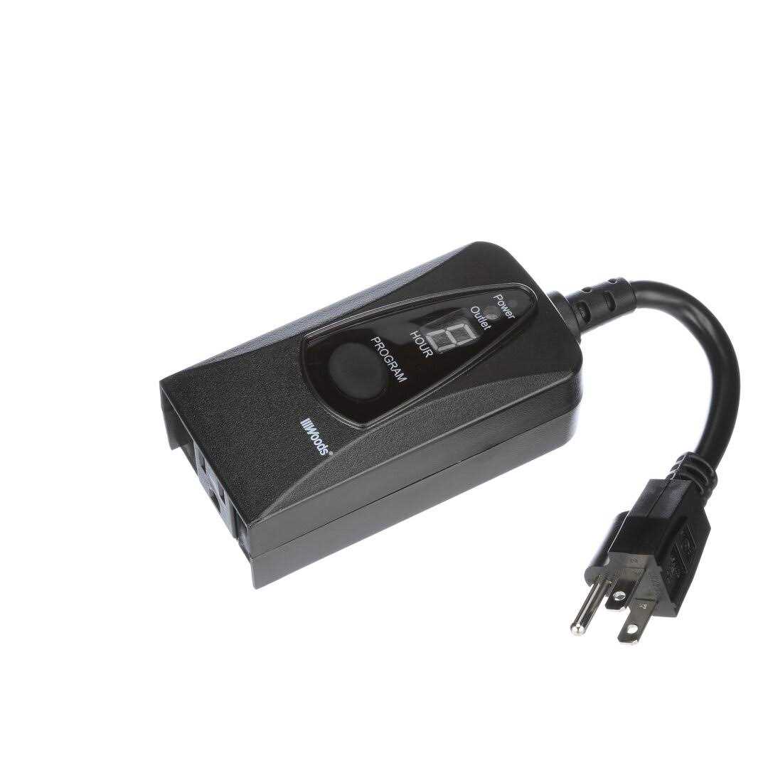 Woods Outdoor 24 Hour Digital Timer 50013