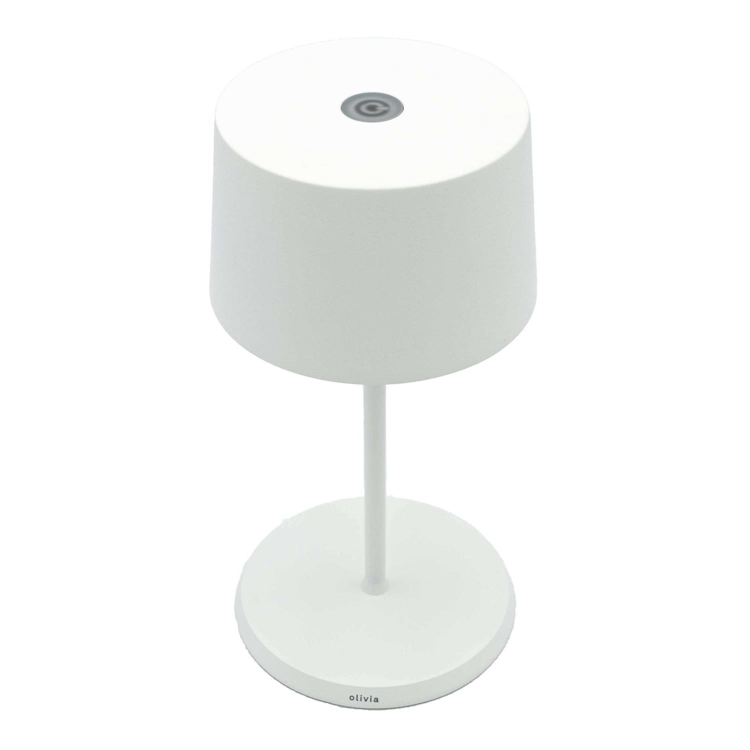 Zafferano Olivia pro Mini Rechargeable led table lamp
