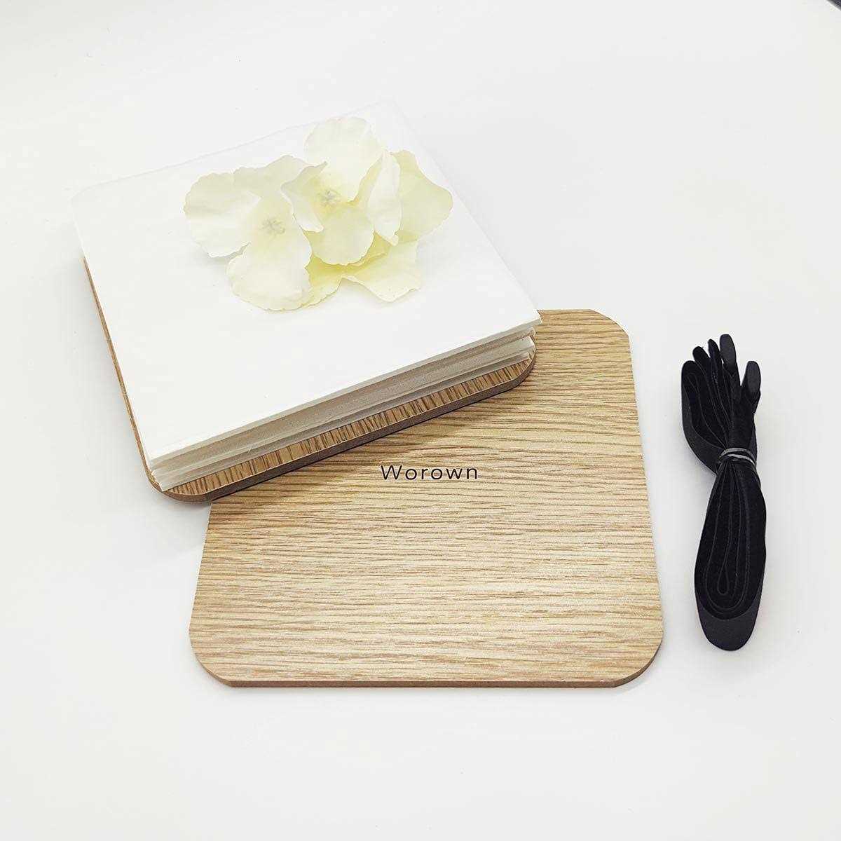 Worown Mini Flower Press Kit Leaf Press Plant Press 6 X 6 Inch 4 Layers Nature Press Kit Including Instructions