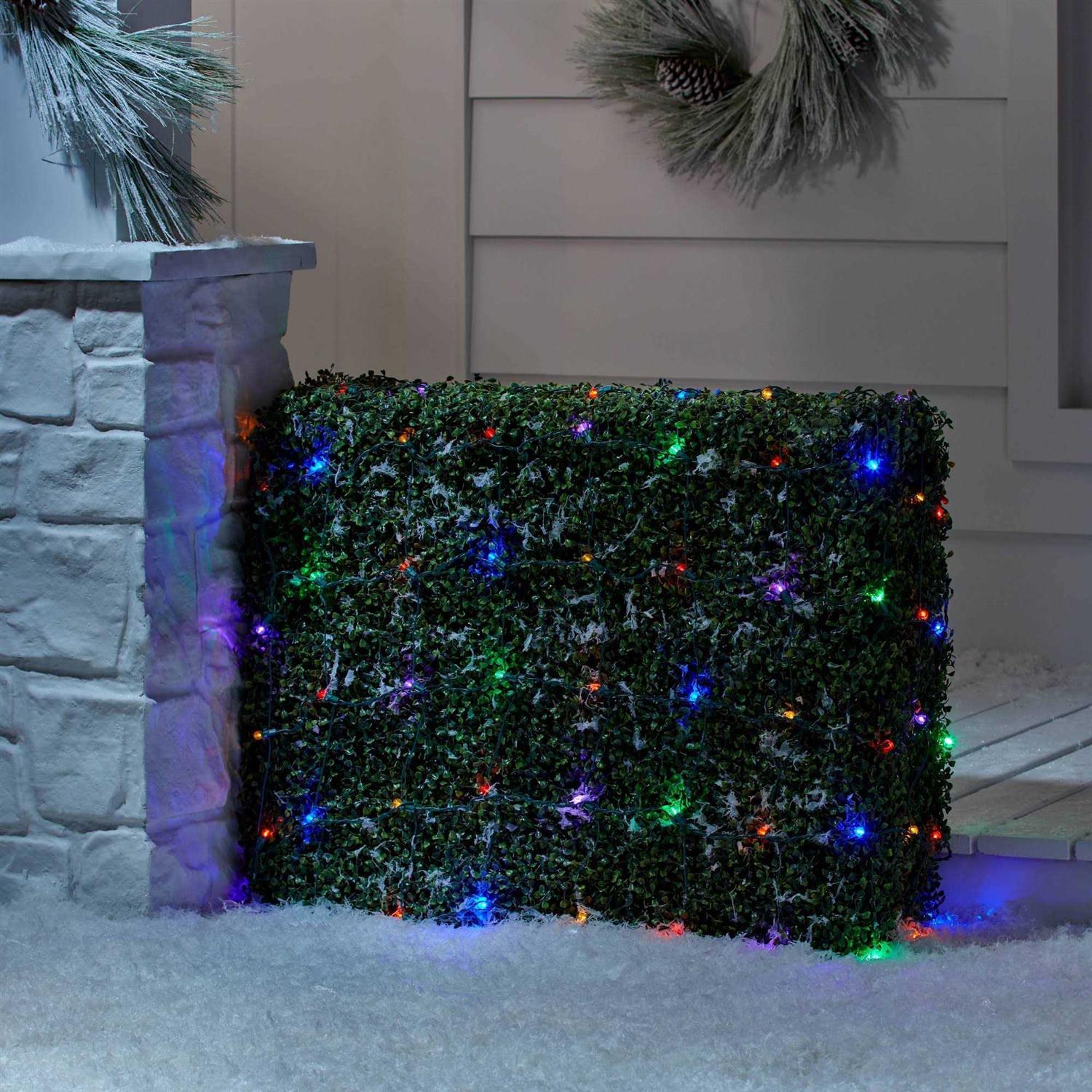 Wondershop 100ct LED Super Bright Smooth Sphere Christmas Net Lights