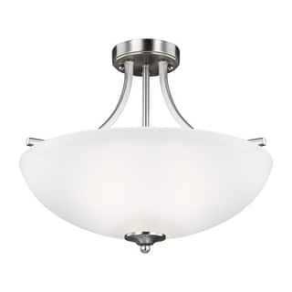 Westinghouse Lighting Watts Creek 11-Inch One-Light Outdoor Semi-Flush Mount 6112900