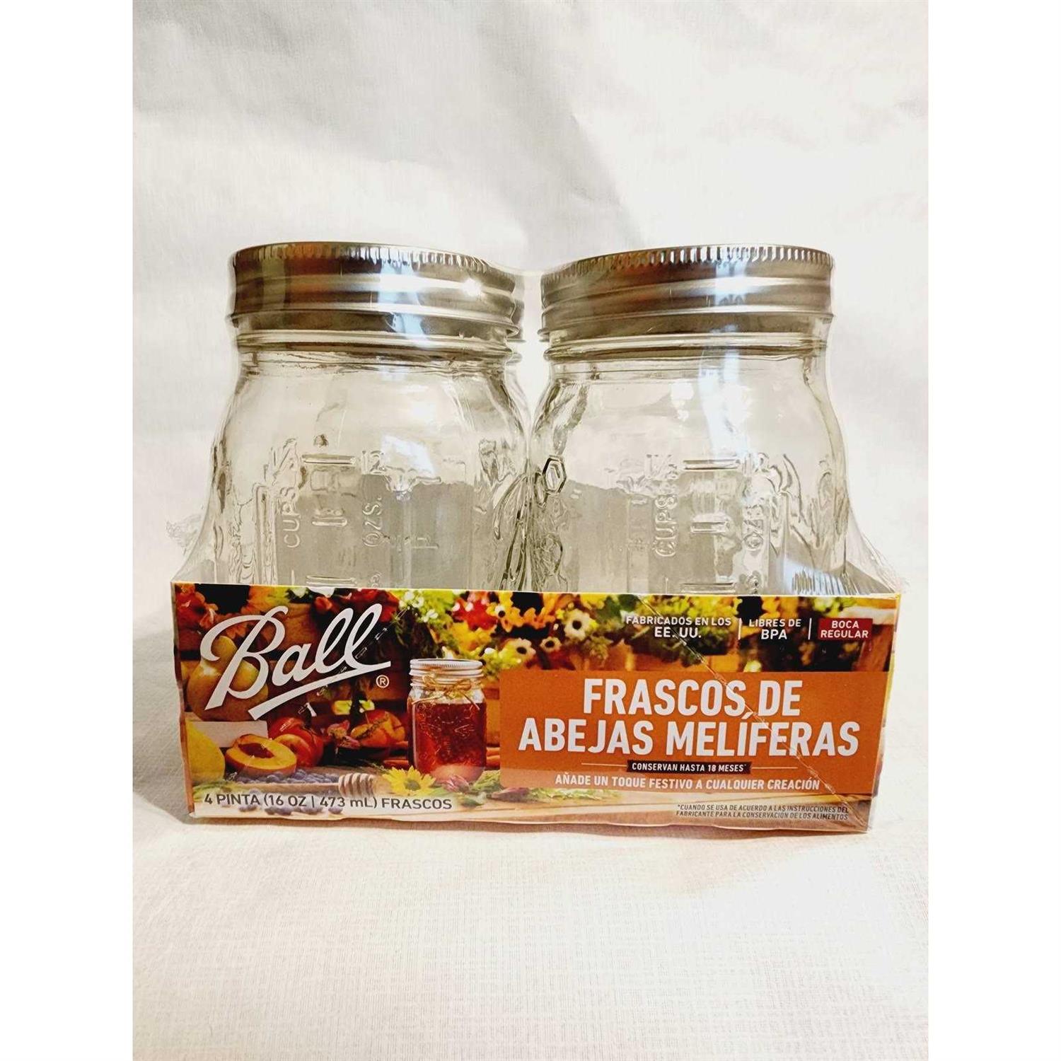 Ball Honeybee Jars Regular Mouth